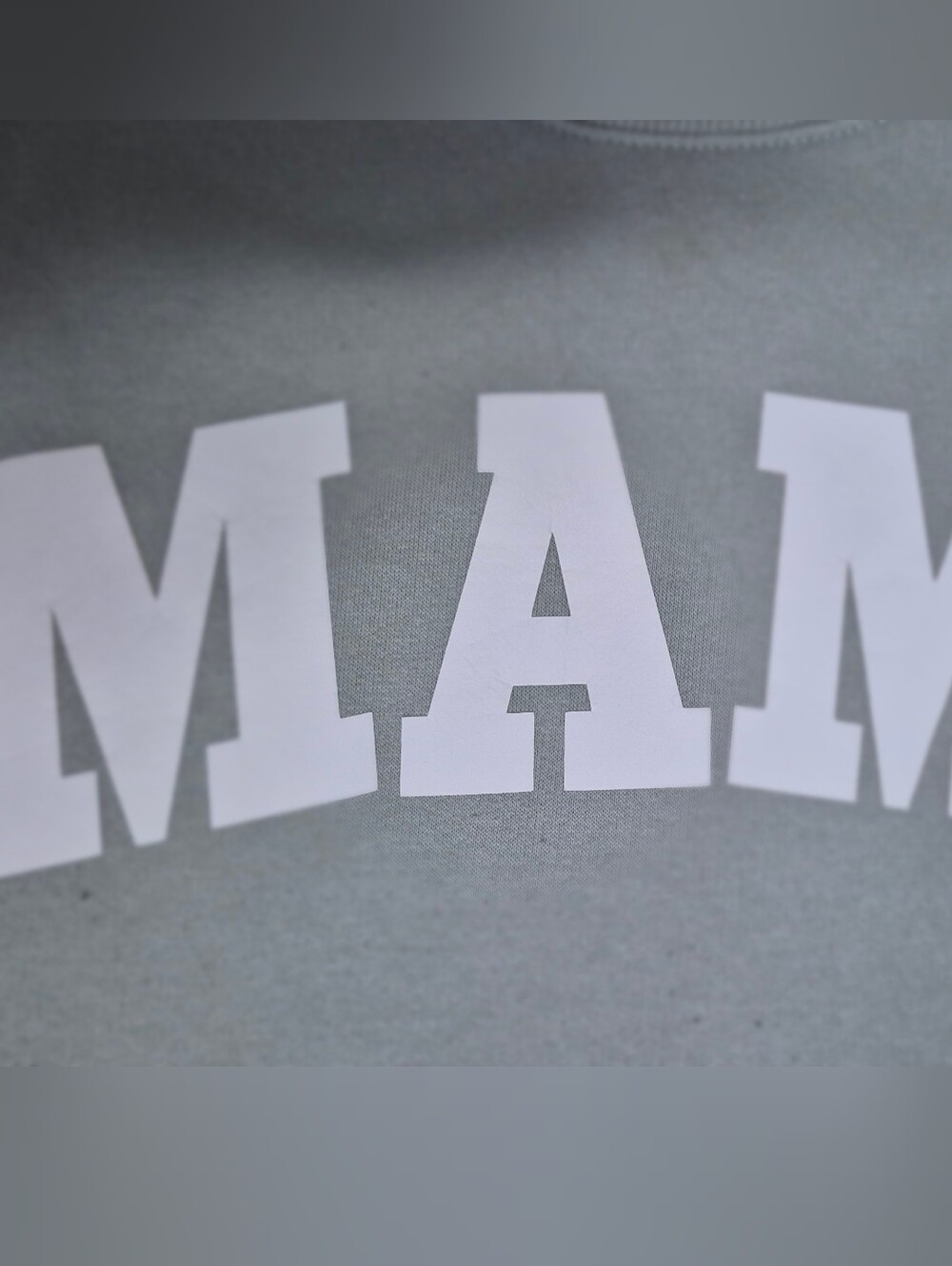 Pre Owned | Essentials Women's Crewneck Sweater in Light Mint with White Logo